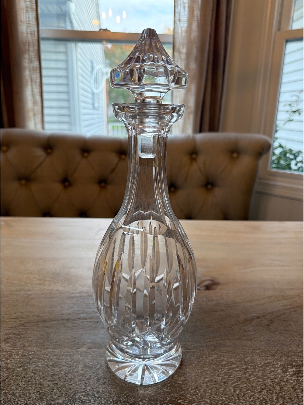 Vintage Waterford Crystal Kildare Wine Spirit Decanter with Stopper Signed